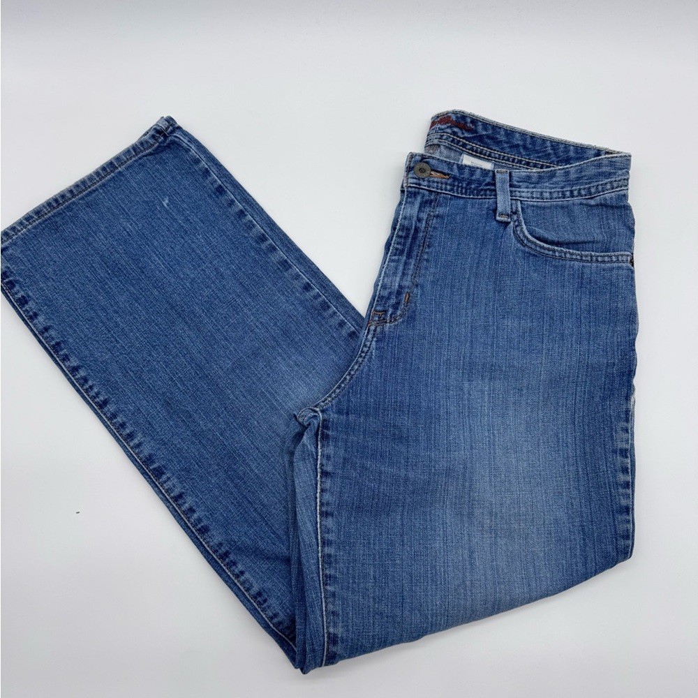 Eddie Bauer Women's Straight Leg,‎ Natural Fit Blue Jeans, Size 10S
